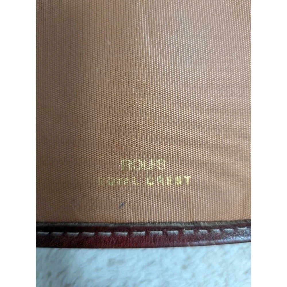 Royal Crest Leather Cowhide Clutch Wallet‎ Coin Purse Burgundy Women's